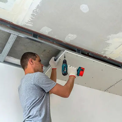 Dobra cena Płyta gipsowo-kartonowa wzmocniona 12,5 mm, płyta gipsowo-kartonowa 2440 X 1220 do sufitu w Internecie