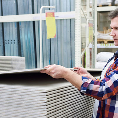 Dobra cena Płyta gipsowo-kartonowa 4x8 12 mm wodoodporna do dekoracyjnego sufitu w Internecie