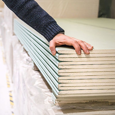 Dobra cena 15mm Dekoracyjna płyta gipsowo-kartonowa Wodoodporna do wnętrz w Internecie