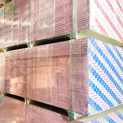 Dobra cena Sprzedaż hurtowa płyty gipsowej o grubości 12 mm ściana suchy 9,5 mm/10,5 mm/12 mm płyty gipsowej odpornej na ogień w Internecie