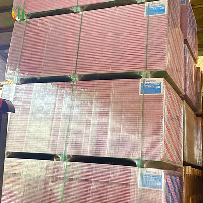 Sprzedaż bezpośrednia Drywall Ognioodporna płytka gipsowa 9,5Mm/10,5Mm/12Mm 1200X2400Mm Płyty gipsowe
