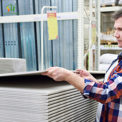 Dobra cena 1220x2440mm Płyty gipsowe odporne na wilgoć grubość 9mm-15mm w Internecie