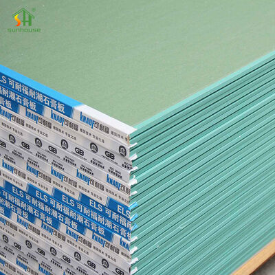 Dobra cena Nowoczesny design 5/8 cala 1/2 cala Niepalny płytki gipsowej wodoodporny materiał gipsowy wodoodporne płyty gipsowe w Internecie