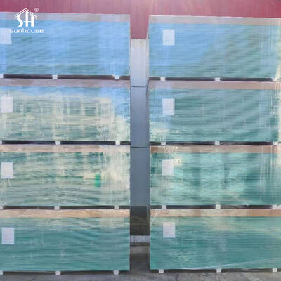 Dobra cena Hurtownia płyt gipsowo-kartonowych wodoodpornych 1220x2440mm 9,5mm Lekka płyta gipsowa odporna na wilgoć do sufitów i ścian wewnętrznych w Internecie